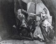 David Garrick and Hannah Pritchard as Macbeth and Lady Macbeth after the Murder of Duncan Henry Fuseli